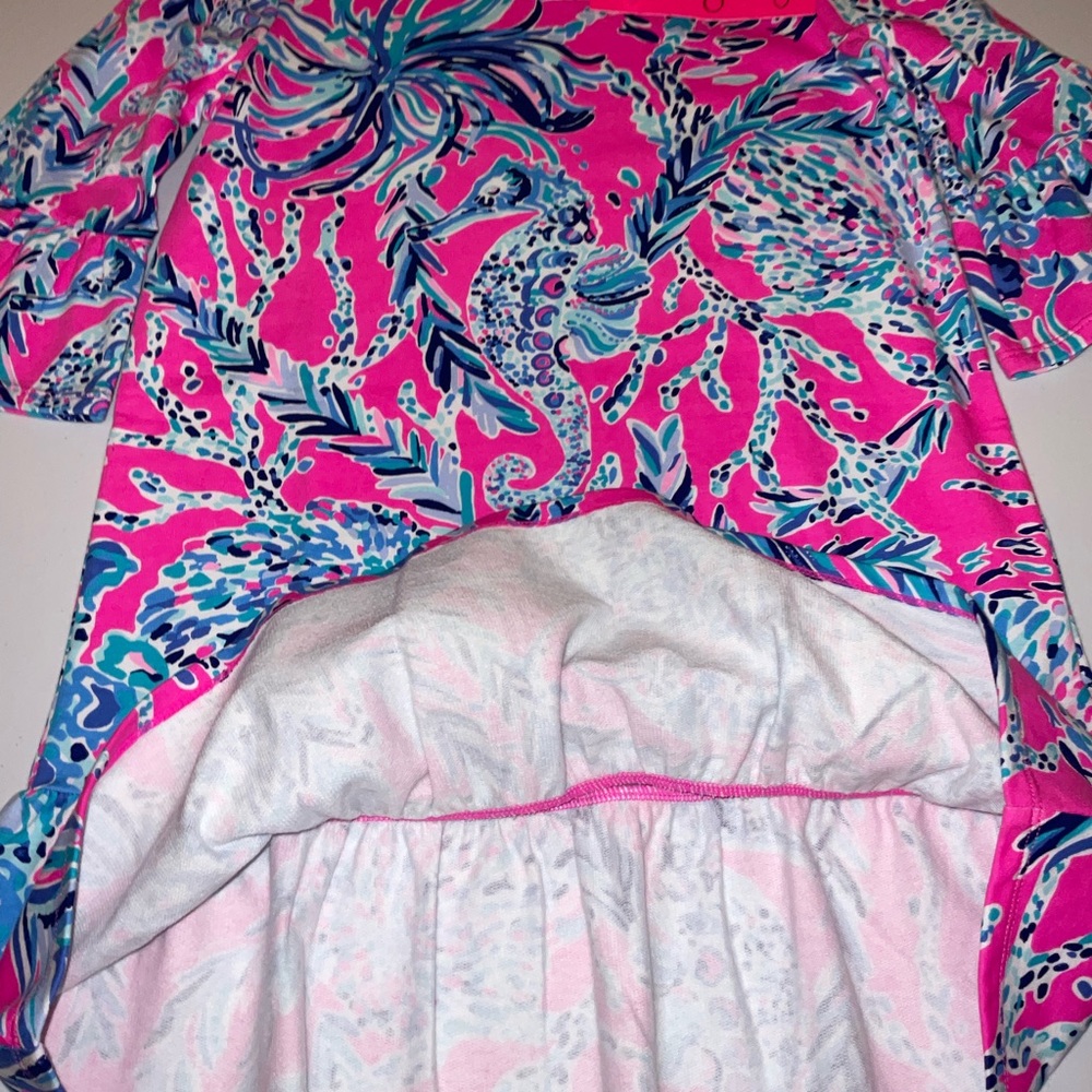 Lilly Pulitzer NWT Girls Sorrento Dress New Kids On The Dock Size L,XL - Picture 3 of 9